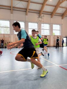 Gminne zawody w piłce koszykowej